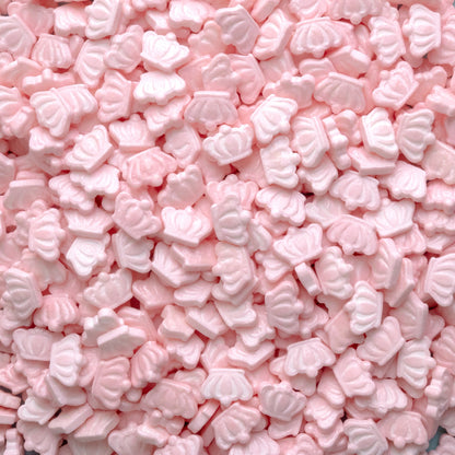 Pink Crowns Candy Sprinkles