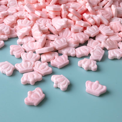 Pink Crowns Candy Sprinkles