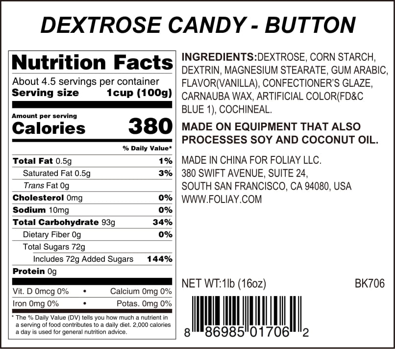 Button Candy Sprinkles