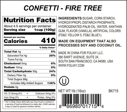 Fire Tree Quin Sprinkles