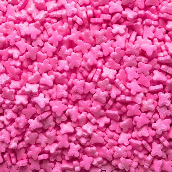 Pink Butterfly Candy Sprinkles