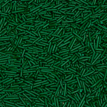 Load image into Gallery viewer, Dark Green Jimmies Sprinkles
