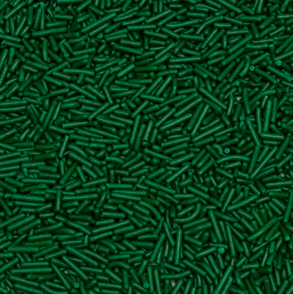 Dark Green Jimmies Sprinkles