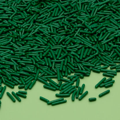 Dark Green Jimmies Sprinkles