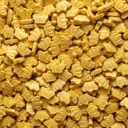 Gold Crowns Candy Sprinkles