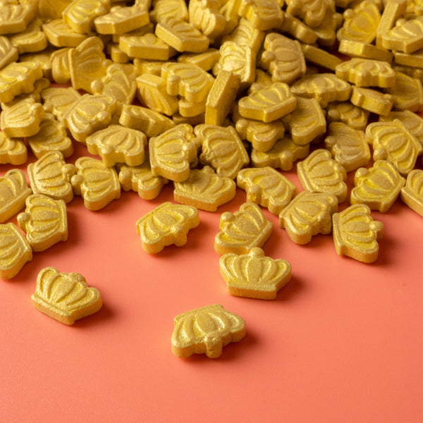 Gold Crowns Candy Sprinkles