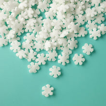 Load image into Gallery viewer, White Snowflakes Quin Confetti
