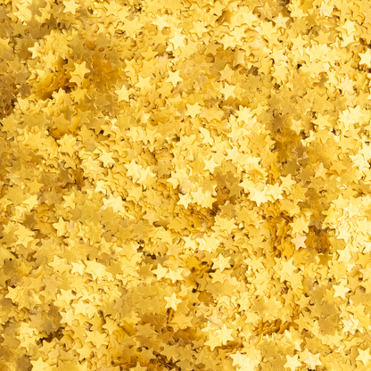 Glitter Gold Star