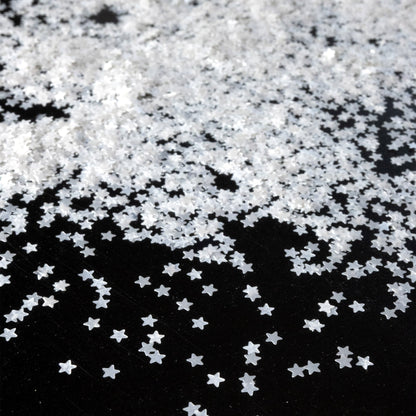 Glitter Silver Star