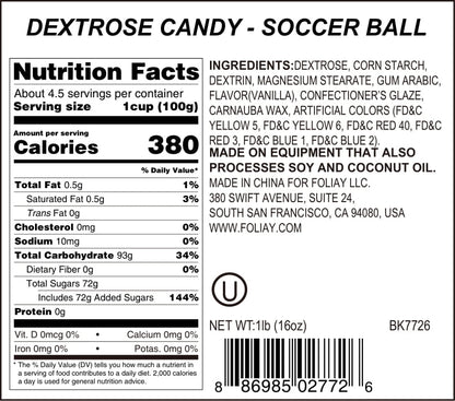 Soccer Ball Candy Sprinkles