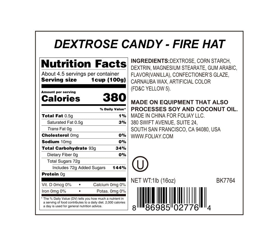 Fire Hat Candy Sprinkles