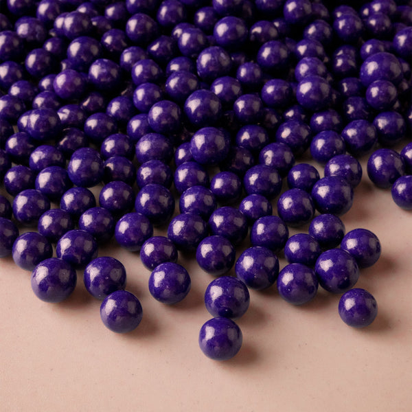 Purple Shimmer Sugar Pearls (8mm)