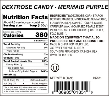 Purple Mermaid Candy Sprinkles