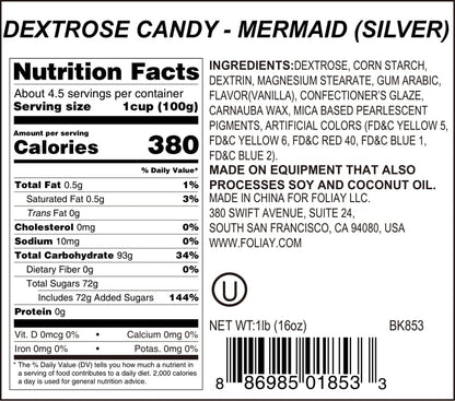 Silver Mermaid Candy Srinkles