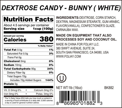 White Bunny Candy Sprinkles
