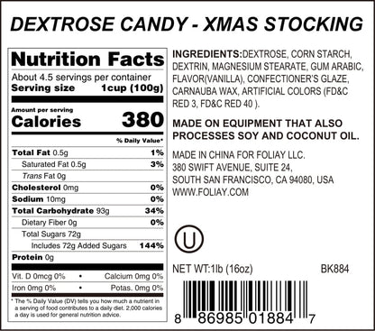 Christmas Stocking Candy Sprinkles