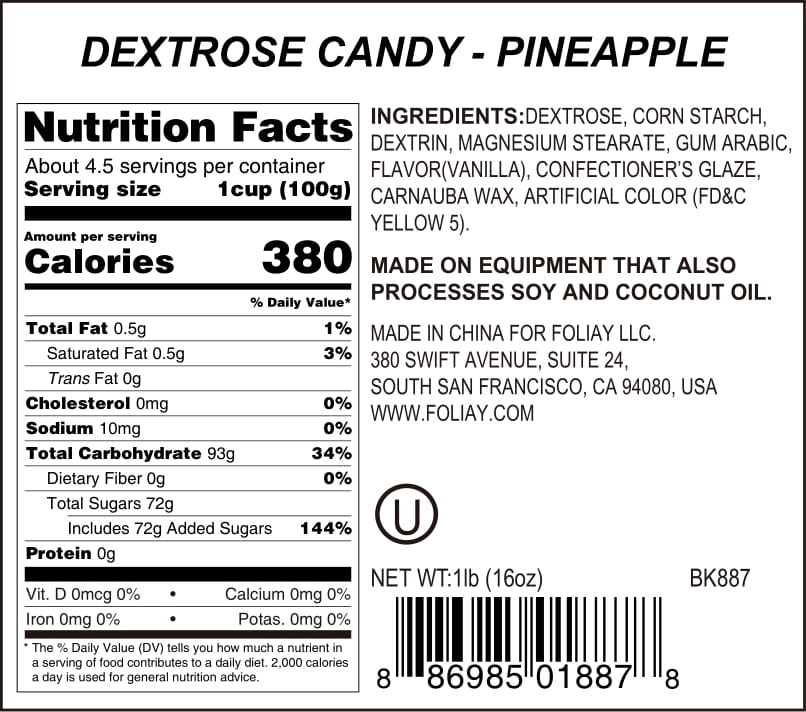 Pineapples Candy Sprinkles