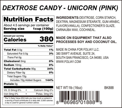 Pink Unicorn Candy Sprinkles
