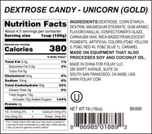 Load image into Gallery viewer, Gold Unicorn Candy Sprinkles
