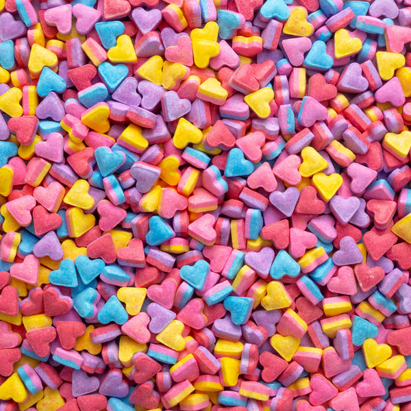 Rainbow Heart Candy Sprinkles