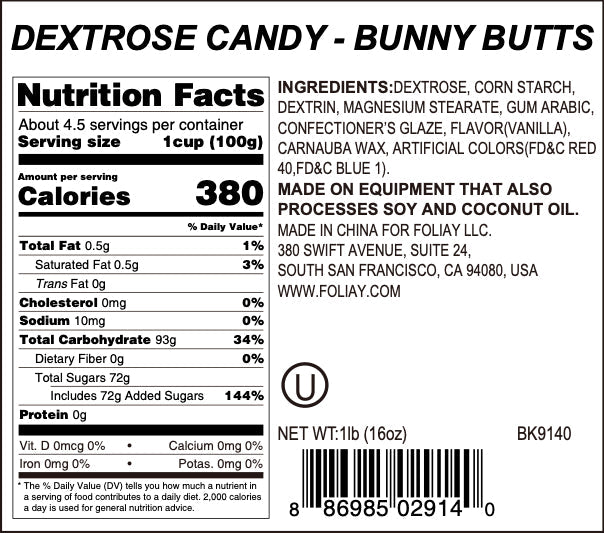 Bunny Butt Candy Sprinkles