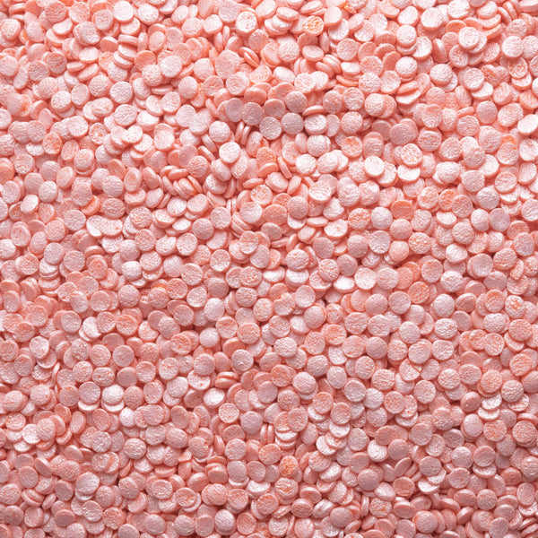 Orange Mini Pearl Confetti