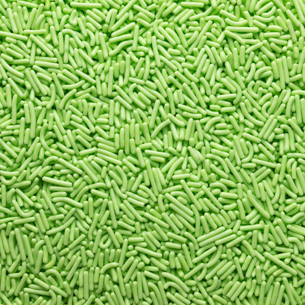 Luminary Green Jimmies Sprinkles 25lb