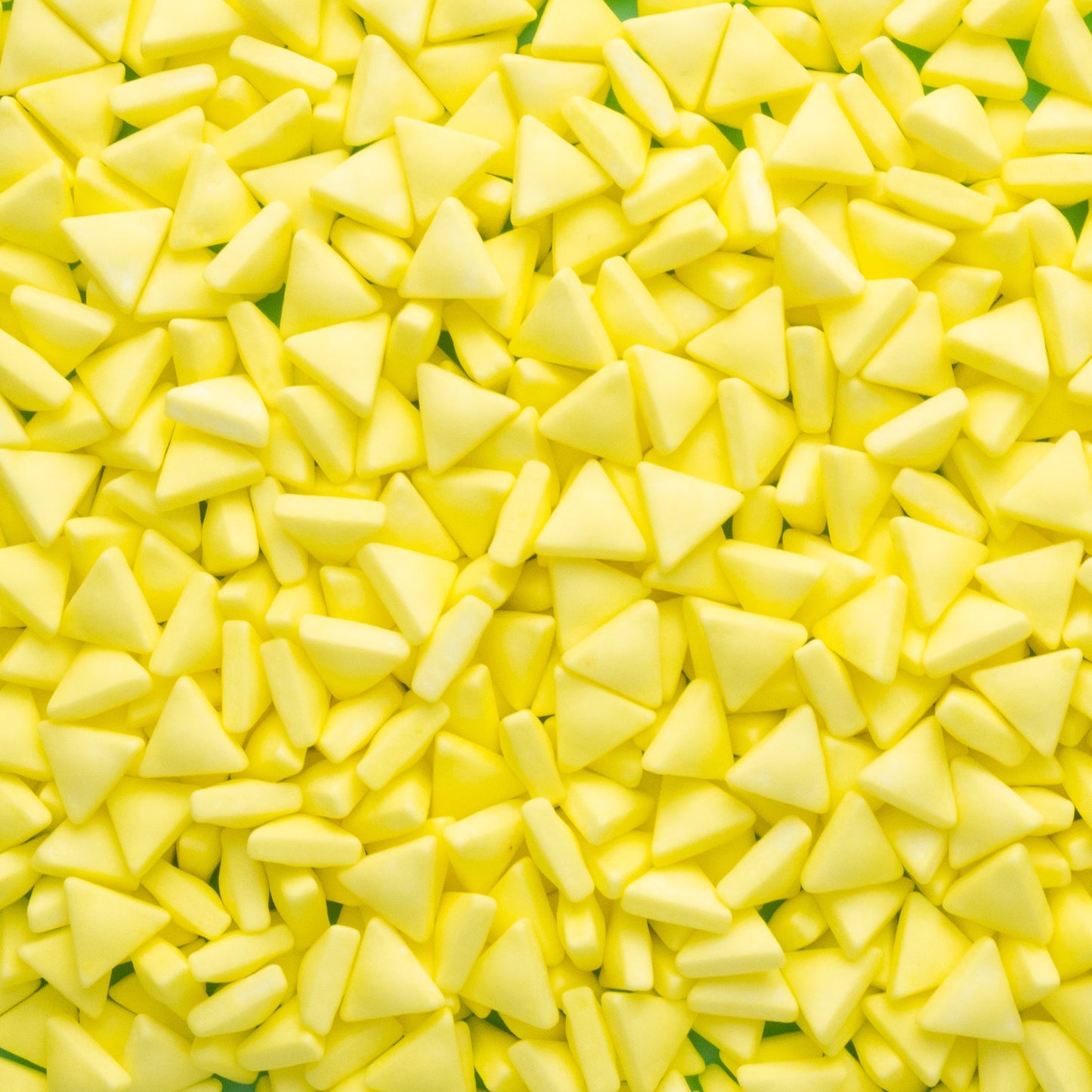 Yellow Triangle Candy Sprinkles