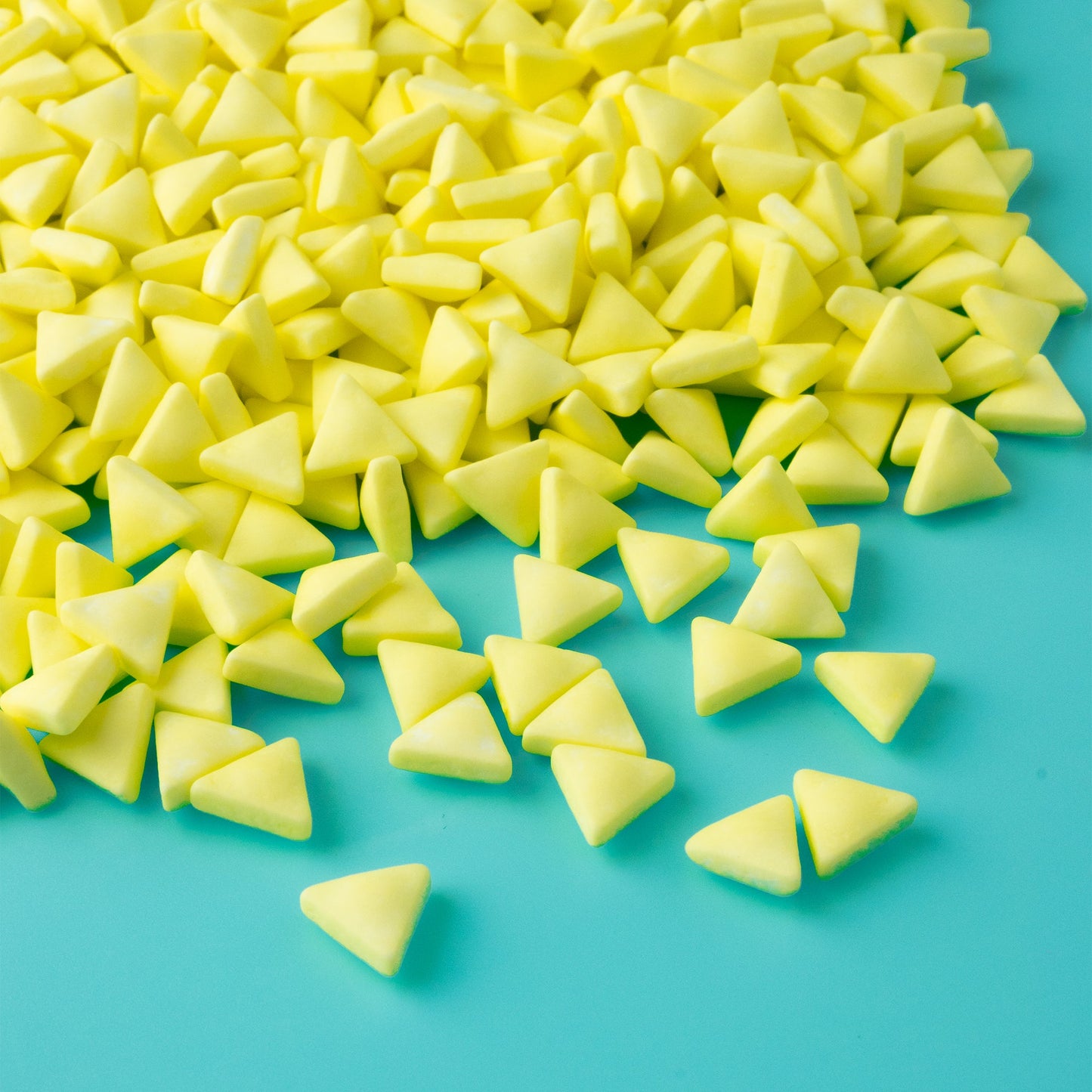 Yellow Triangle Candy Sprinkles