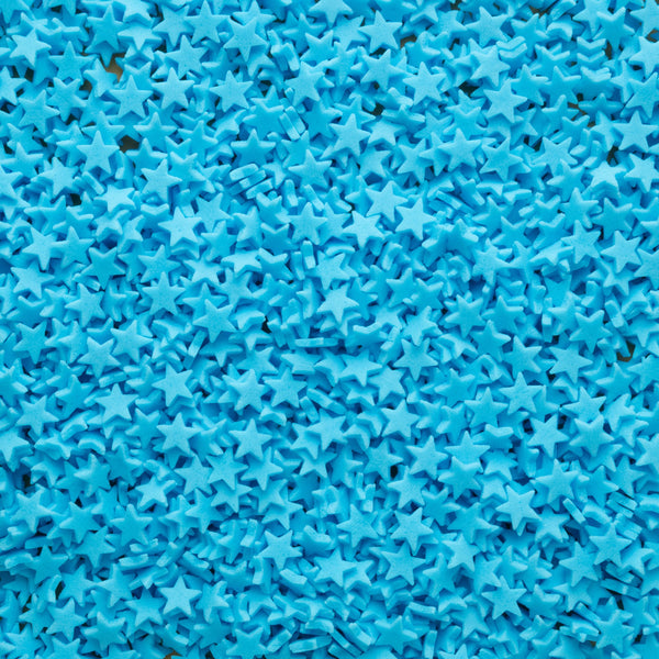 Blue Stars Quin Confetti Sprinkles