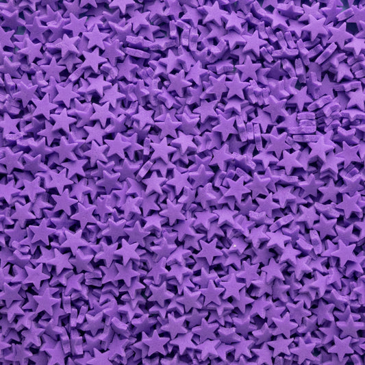 Purple Stars Quin Sprinkles