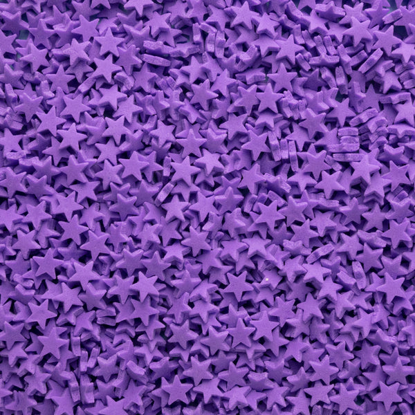 Purple Stars Quin Confetti