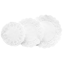 Load image into Gallery viewer, 5.5&quot;, 6.5&quot;, 7.5&quot; Paper Doilies - 30 Count
