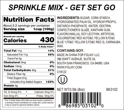 Get Set Go Sprinkle Mix