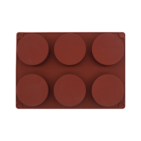 Round Chocolate Cookie Silicone Mold