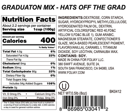 Hats Off The Grad Sprinkle Mix