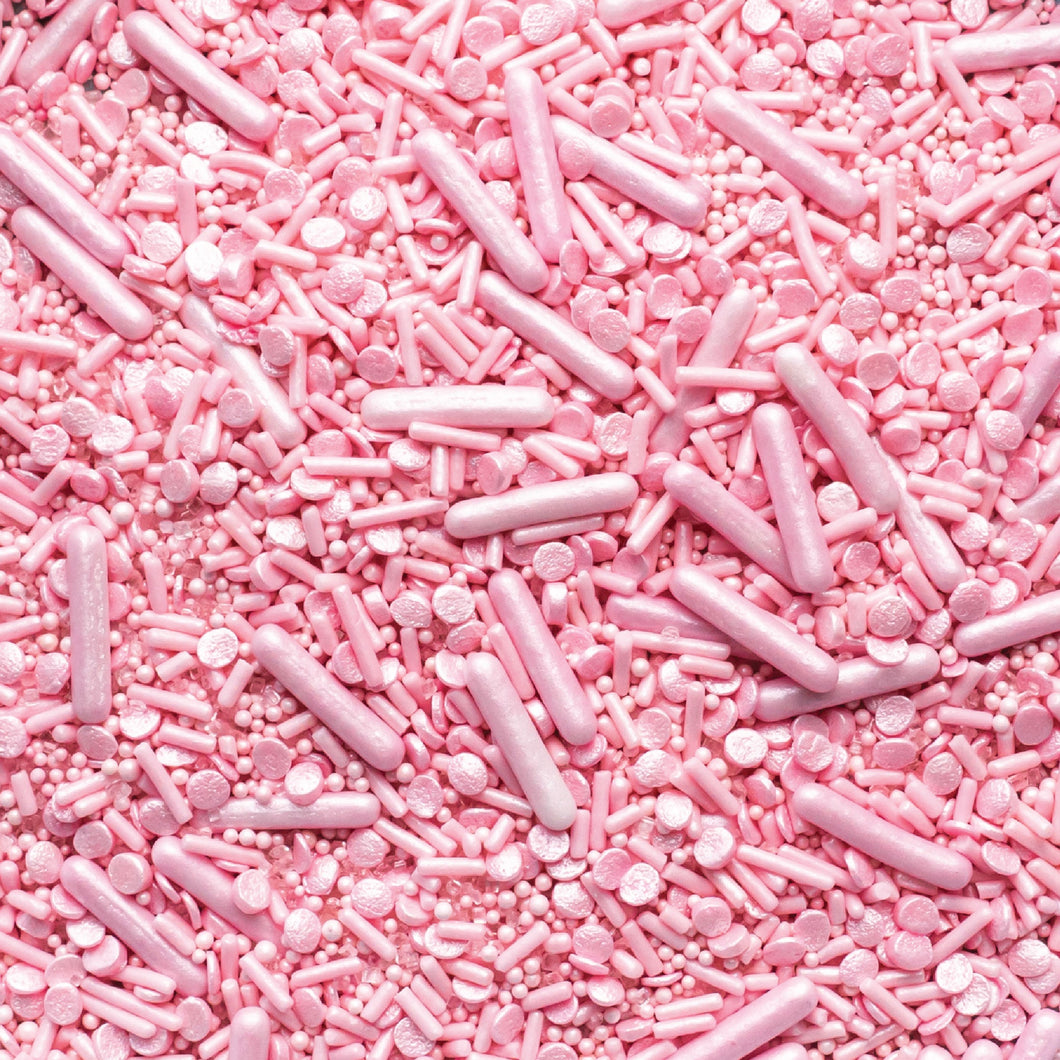 Pearly Pink Sprinkle Mix